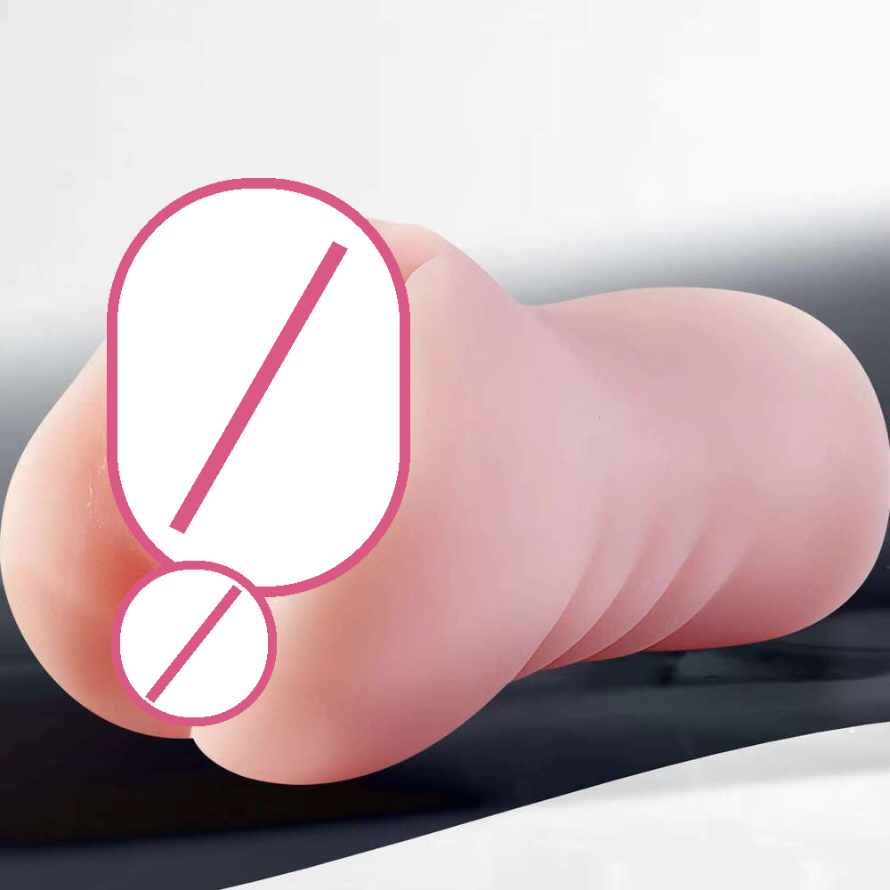 2 en 1 masturbateurs masculins tasse jouets avec 3D réaliste texturé serré Anus poche chatte poupée adulte jouet sexuel pour hommes