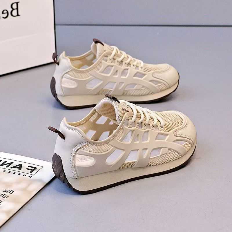 Mesh Casual Lightweight Shoes Summer Hollow Breathable Casual Shoes 2026 Thin fashion New Soft Sole Casual Sports Women's Shoes D260922