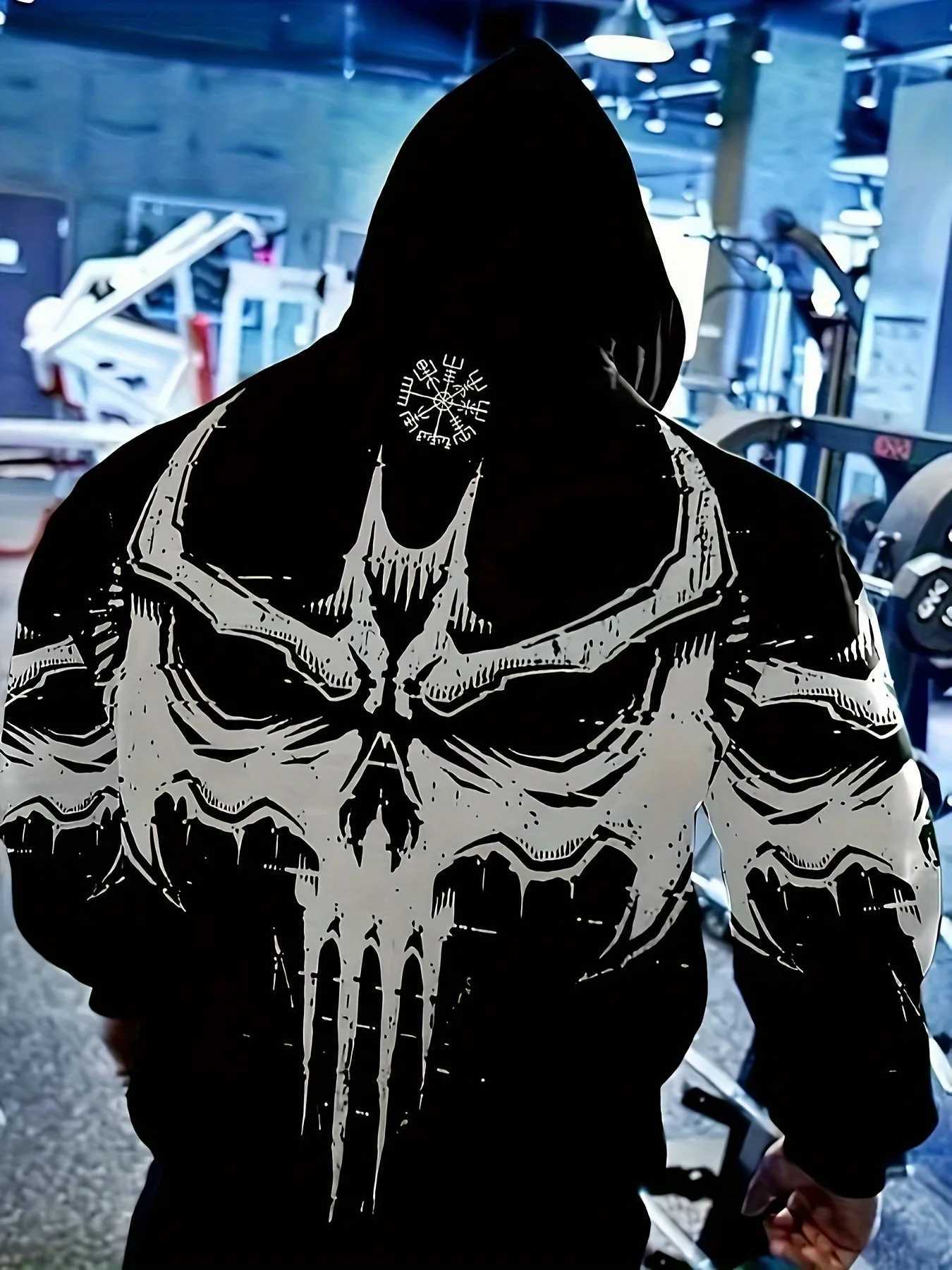 Men's Hoodies Sweatshirts The new men's hoodie for Spring and Autumn 2025 features a casual fashionable and comfortable 3D wing pattern pr