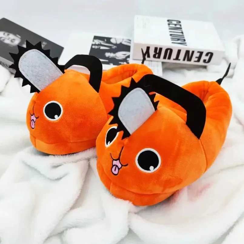 Chains Home Slipper Womens Winter Warm Fuzzy Furry cartoon Plush Grip Sole Indoor Female Fluffy funny cute House Shoes Ladies T260922K2BG