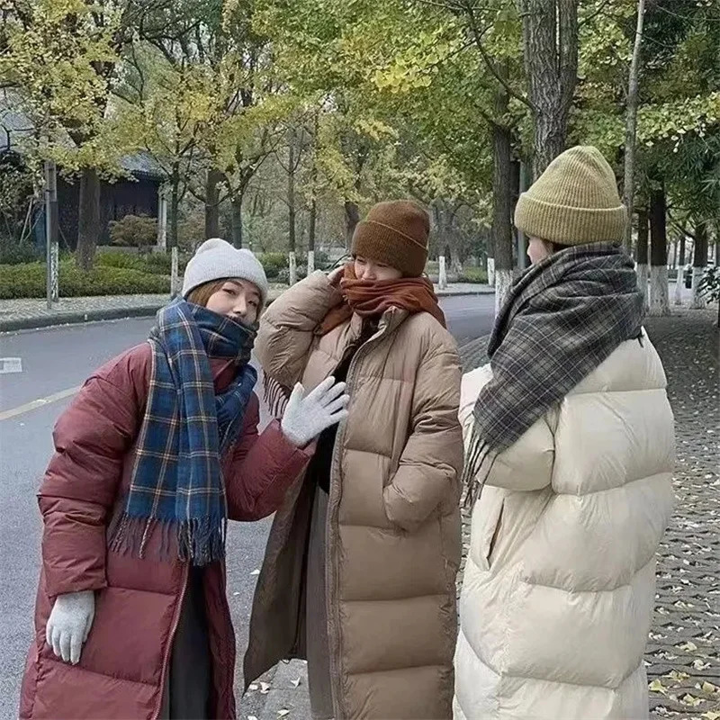 Winter Women Long Parkas Jackets Casual Solid Thick Coat Female Loose Outwear Puffer Down Padded 260922