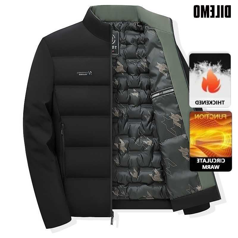 Grade Parkas Top Men's Down Men's Winter Short Parka Jacket Windbreaker Coats Bubble Puffer 2026 New Casual Fashion Quilted Outerwear C260