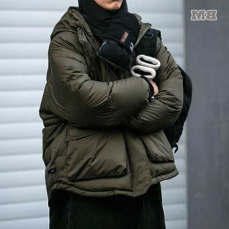 Piumino imbottito da uomo invernale Parka invernale per uomo Piumino caldo di alta qualità Moda coreana Piumino leggero da uomo Harajuku Cappotto sp