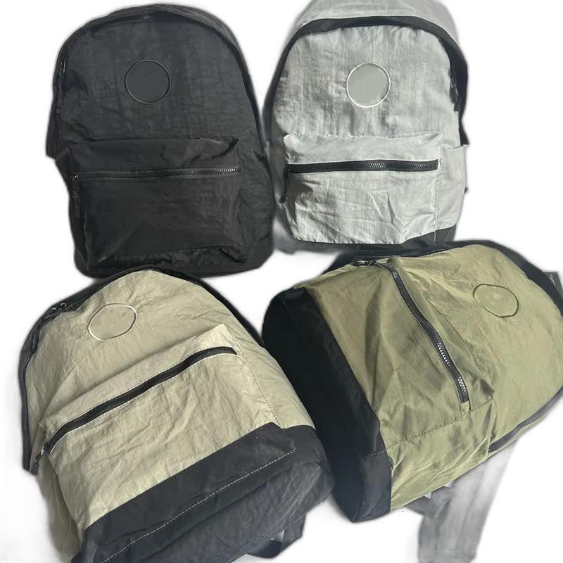 2026 New Men Women Stone Shoulder Schoolbags Outdoor Sports Lightweight And Portable outdoor Embroidery Crosshairs Letter Backpacks Free Shipping