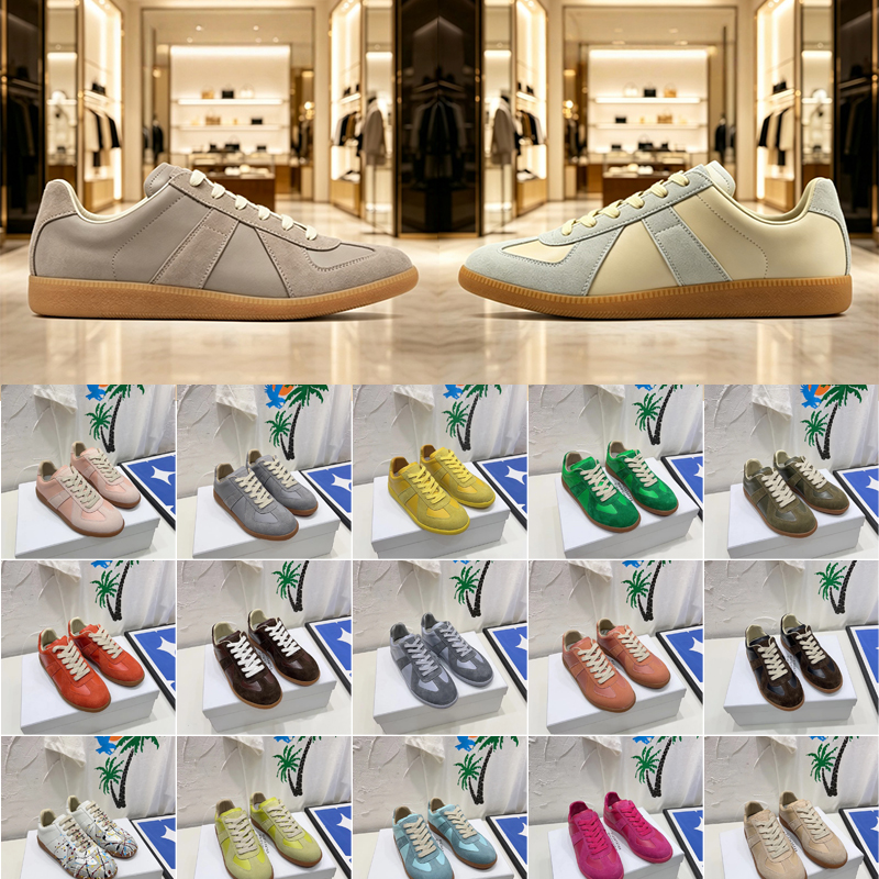 Designer mm6 Canvas Mastermind Shoes Men Women Casual Dissoed Low Natural Hank Blue Purple Green Black Sneakers with box