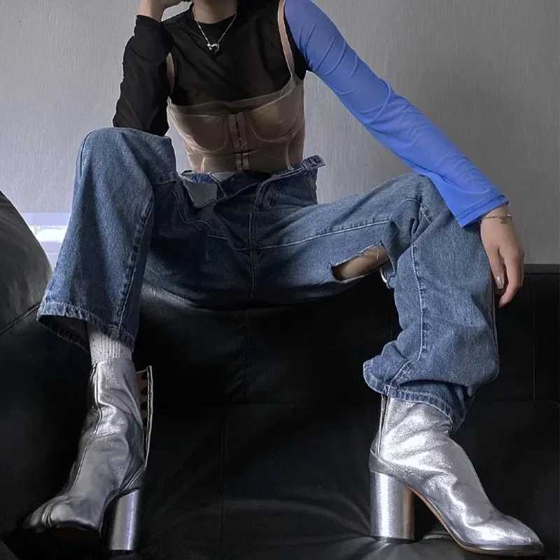 Designer Luxury Brand Designer Boots Tabi Split-toe Ankle Boots Women Genuine Leather Chunky High Heel Short Boots 2026 Spring Autumn Shoes J260922