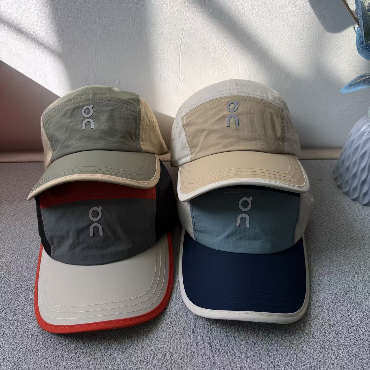 2026 new soft-top cap men's and women's same fashionable versatile flat-brimmed quick-drying hat sunscreen summer running hat