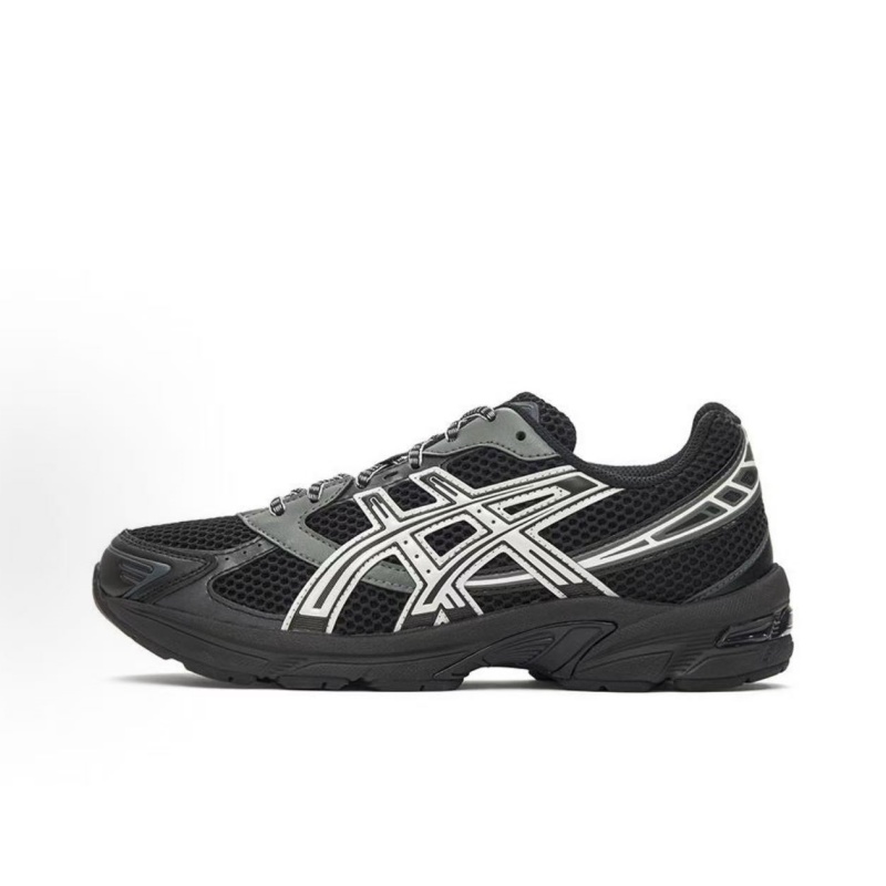 ASICS Gel-1130 Black Warrior Sneakers Unisex Men Women Low Top Casual Running Shoes Functional Style Lightweight For Sprint Training Cross Country M