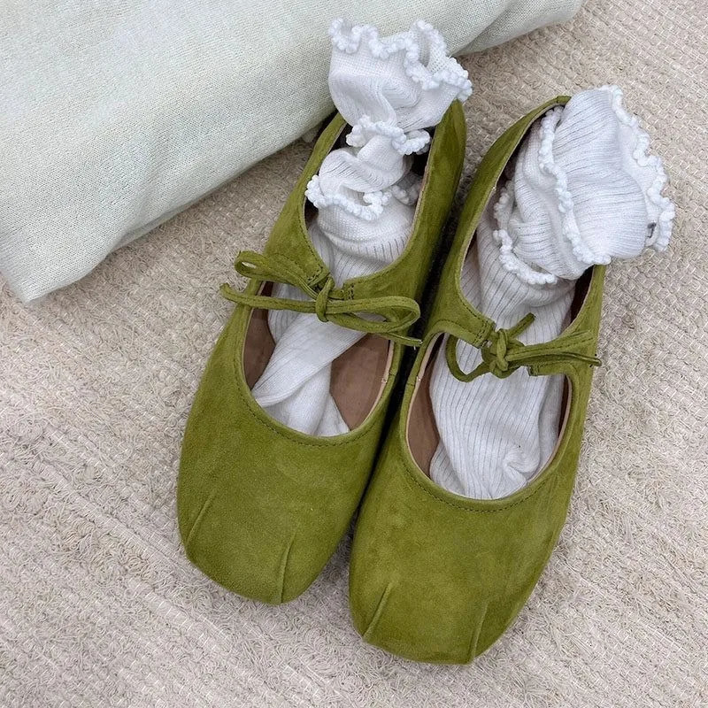 Women's Flat Shoes Spring and Autumn Shallow Single Shoes 2025 260922