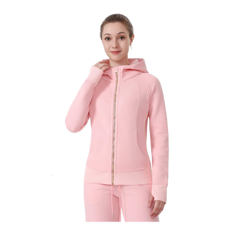 Yoga Hoodie Hoodies Designer Yoga Jacket Stand collar Half zipper Design Womens Fashion Long-sleeved High quality Relaxation Sportswear Gym Yoga wea