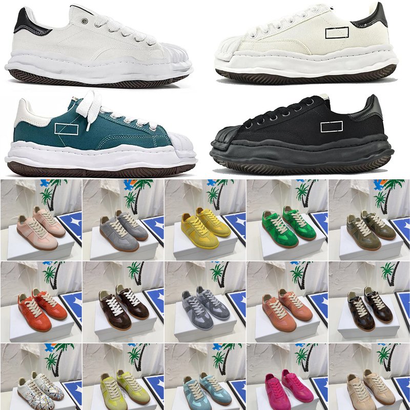 Designer Mason Peterson mm6 Sole Canvas Mastermind Blakey Shoes Men Women New Casual Dissoed Low Natural Hank Blue Purple Green Black Sneakers 36-45