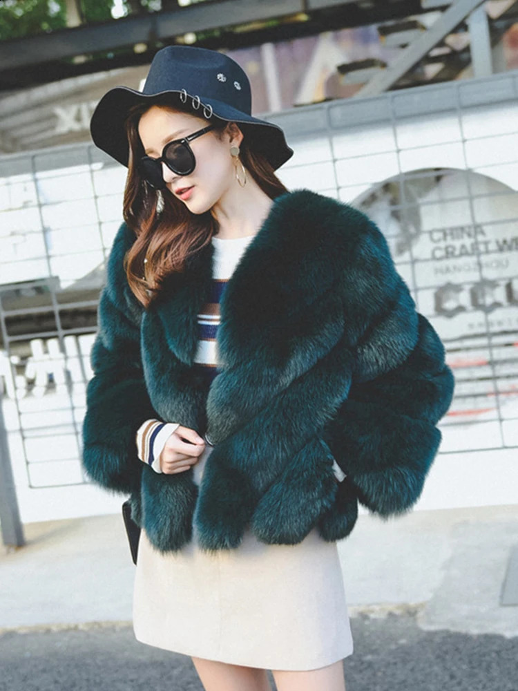ZADORIN Streetwear Furry Faux Fur Coat Woman Clothing Elegant Long Sleeve Winter Coats Jackets Fourrure Abrigo Mujer 260922