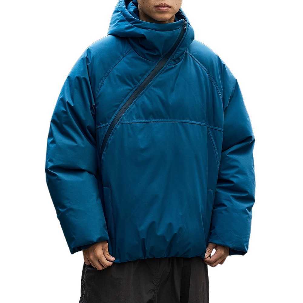 Ski Parkas Winter Men's Down Parka Jacket Men Women Fashion Loose Padded Cotton Hooded Jacket Cityboy Streetwear Hoody Parkas Coat Outerwear C2