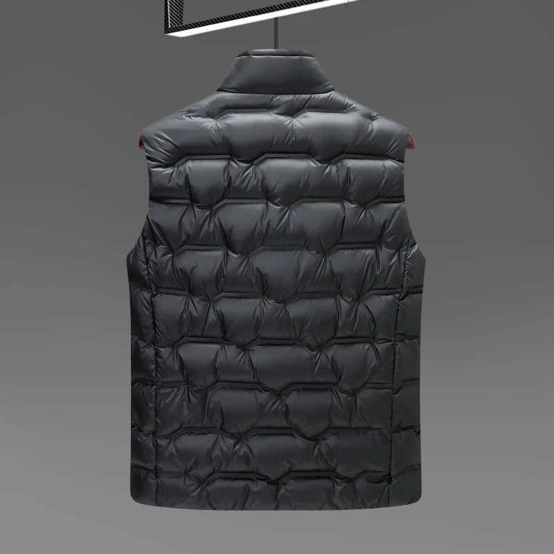 2025 Parkas Men's Winter Down New Down Vest Coat Waterproof Fabric 90% Duck Down Content Thickened Warm Fashion Casual Down Shoulder C260922