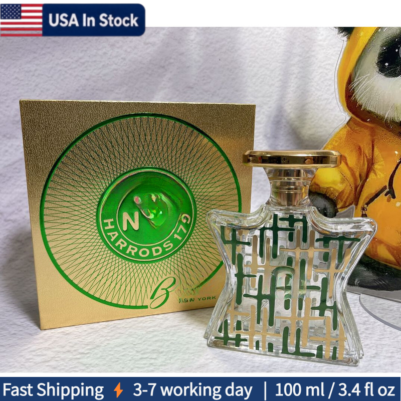 Bond No.9 Designer Harrods 175 Perfume Unisex EDP 100ml Woody Floral Fragrance Long Lasting Scent Luxury Perfume For Men Women US Fast Shipping