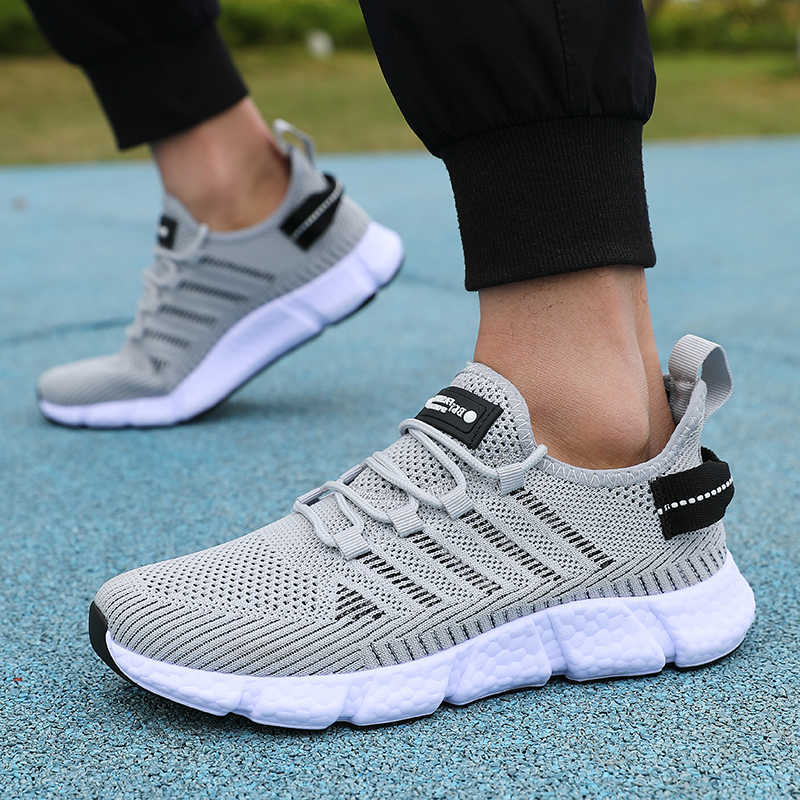 Soft Casual Summer Shoes New Soled Running Shoes Men Mesh Breathable Casual Shoes Comfortable fashionable Versatile Outdoor Exercise Shoes D260922