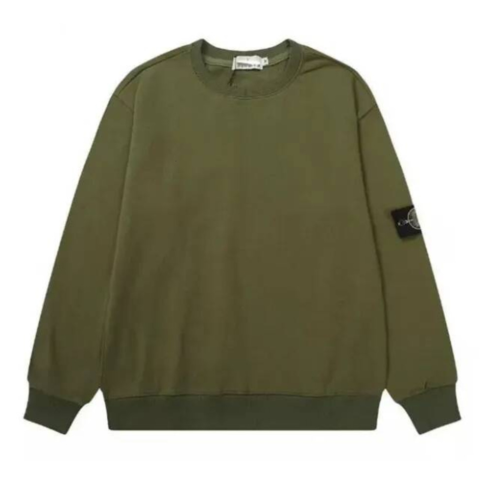 Stone Jacket Designer Brand Topstoney Men Women Black Compass Badge Men's And Women's Long Sleeve Sweatshirt Casual Brand Pullover Stones