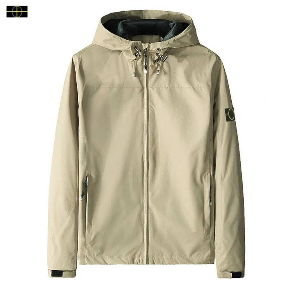 Stones Jacket Clothing Designer Compass Badge Mens Topstoney Jacket Charge Casual 2026 New Spring And Autumn Loose Sports Stone Jacket Thin Mens Out
