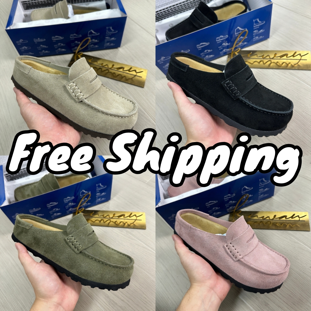 Designer Naples Slippers Wrapped Clogs loafers Sandals Clog Cork Flat High Quality Fashion Winter Summer Shoes Leather Slide Beach Women Men Size 35