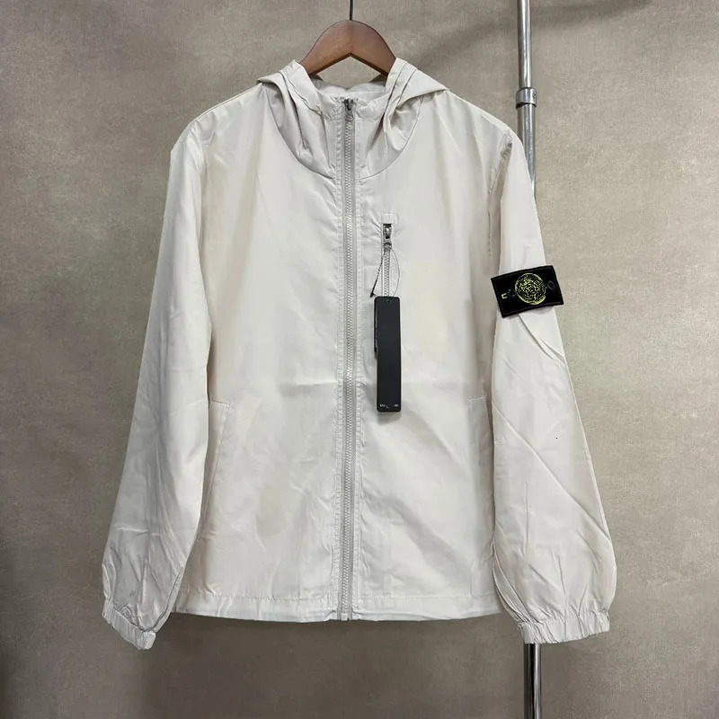 Stone Windbreaker Designer Down Jackets Stone Thick Jacket Parkas Coat Hooded Winter Mens Womens Windbreaker Puffer Pocket Warm Oversize Outwears Lo