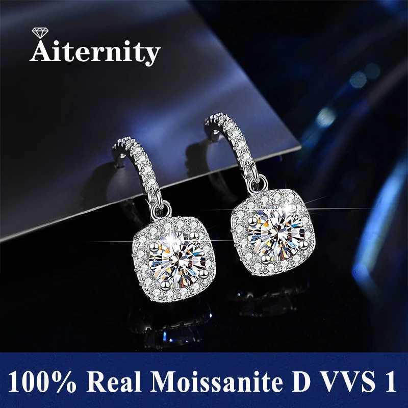 Stud GRA Certificates 100% Real Moissanite 925 Sterling Silver D VVS1 Pass Diamond Tester Pen Moissanite Stud Earrings For Women X260921
