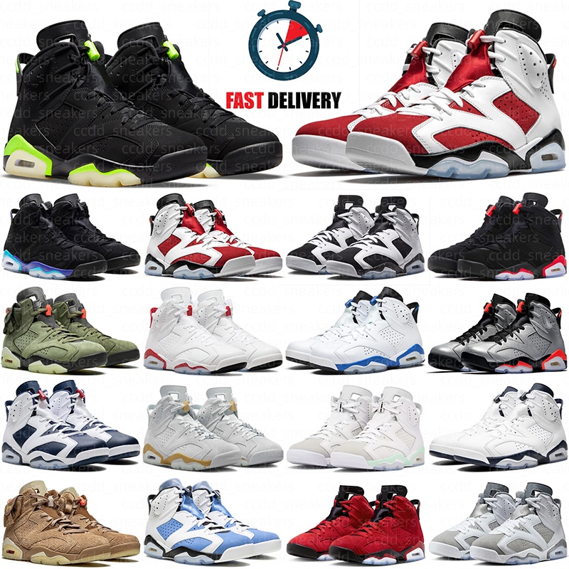 With box Free shipping high 6 6s basketball shoes women mens trainers Cool Grey Olive Black Chicago Red Midnight Navy outdoor sports designer hots s