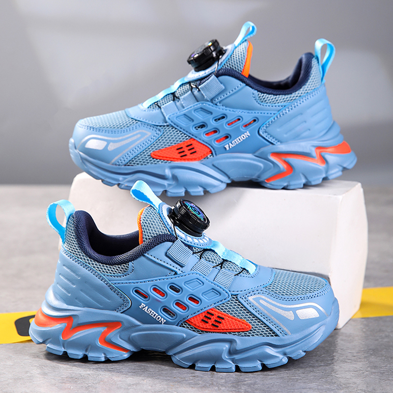 Children Athletic Sneakers Summer Breathable Lightweight Outdoor Running Shoes Non-slip Tennis for Boys Kids Sports Size 28-39 26L0922