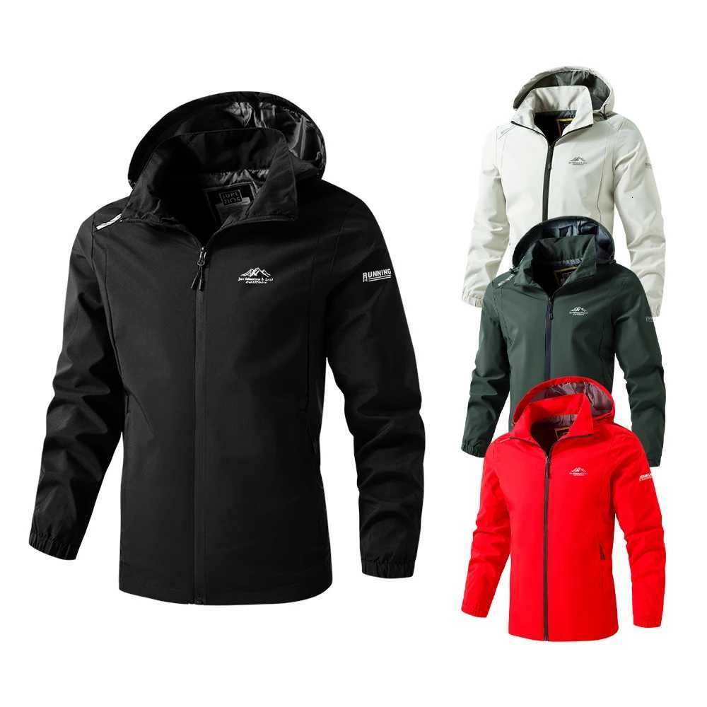 Women's Jackets Unisex Women's Waterproof Rain Jacket Lightweight Raincoat Hooded Hiking Jacket Softshell Windbreaker Softshell for Spring
