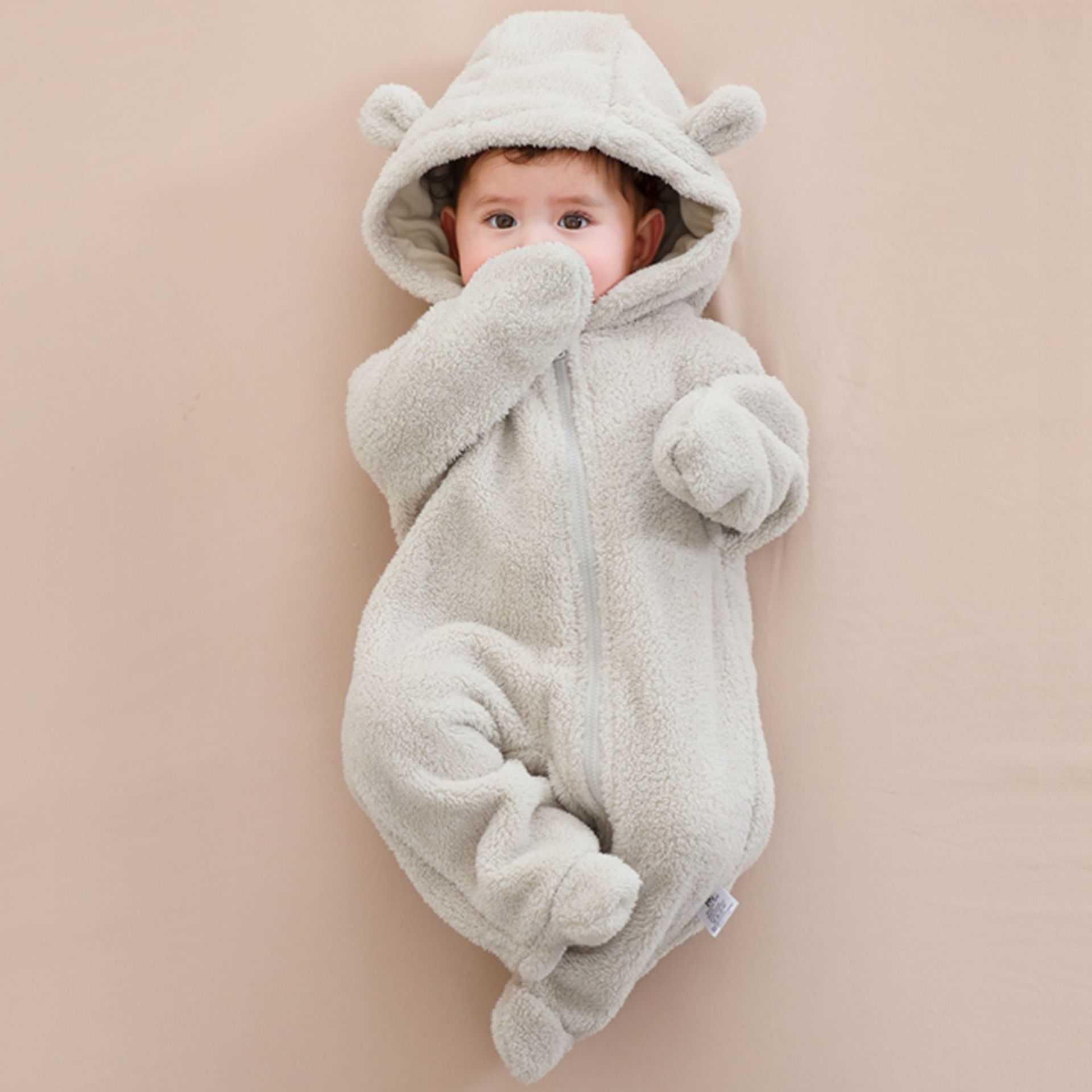 Baby Romper Spring and Autumn Style Comfortable Cotton Velvet Baby Crawling Suit AClass Newborn Warm Outdoor Wear Jumpsuit Q260919
