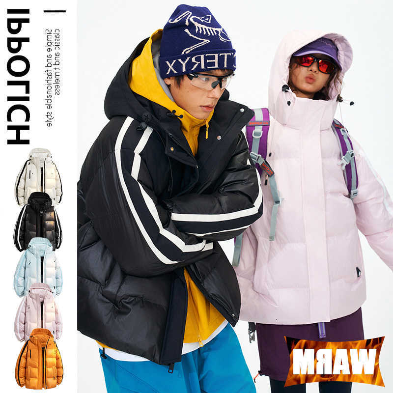 Men's Men's Down Parkas Parkas Winter Jacket Couple Fashion Windproof Coldproof Hoodie Coat Warm Plus Size Casual Parka Coat Unisex Winter