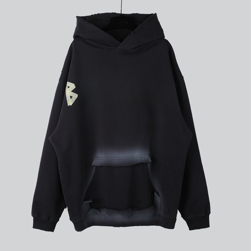 Men's Designer hoodeds jacket, Coat, Women's fashionable letter-printed Hole-embroidered fabric decoration, High-quality brand hoodeds