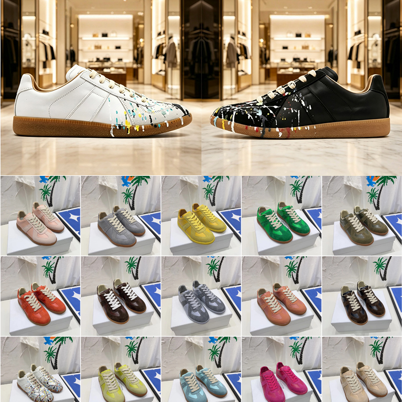 Designer mm6 Canvas Mastermind Shoes Men Women Casual Dissoed Low Natural Hank Blue Purple Black Sneakers with box