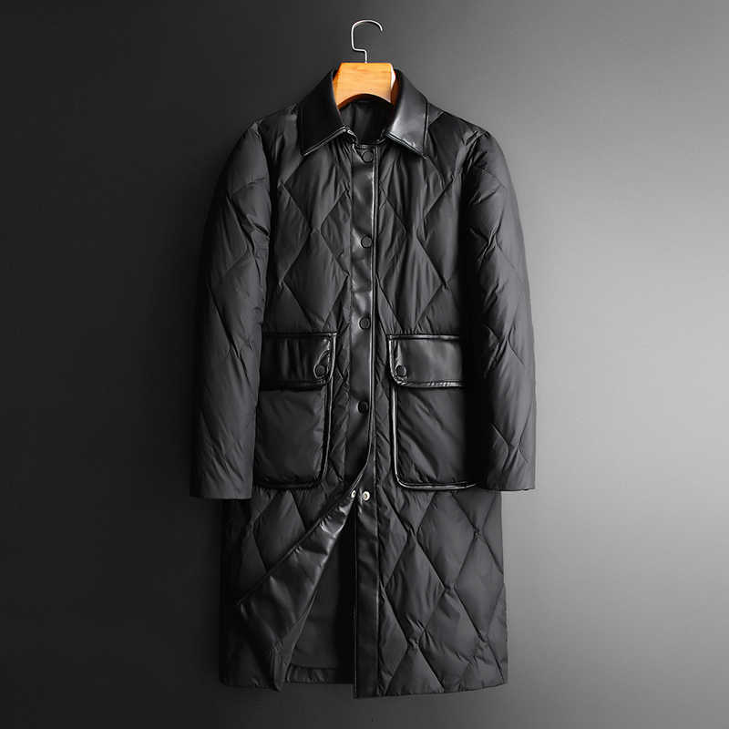 2024 Parkas Men's new Down arrival winter jacket 90% white duck down jackets men mens fashion thicken warm parkas winter down coat KYRF096 C260