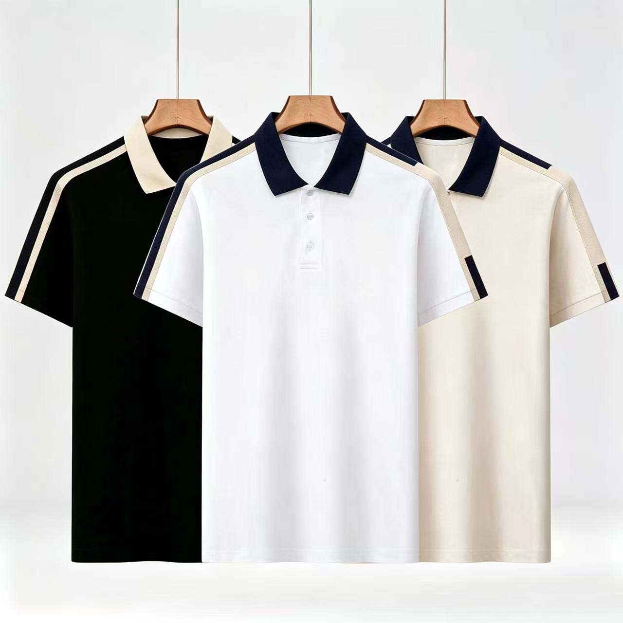 2027 Mens Polo Shirt Designer Man Fashion Horse T Shirts Casual Men Golf Summer Polos Shirt Embroidery High Street Trend Top Tee Asian size M-XXXL