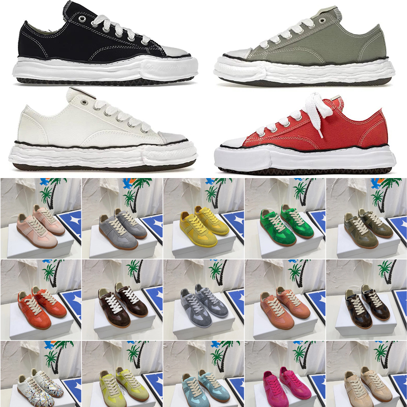 Designer mm6 Canvas Mastermind Shoes Men Women New Casual Dissoed Low Natural Hank Blue Purple Green Black Sneakers with box 36-45