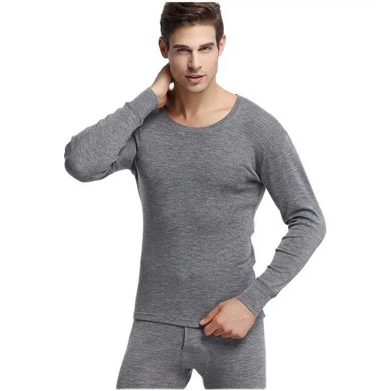 100% Merino Wool Base Layer Set Mens 230G Midweight Merino Wool Thermal Underwear Set Top and Bottom Men Long John Tops Pants R260921