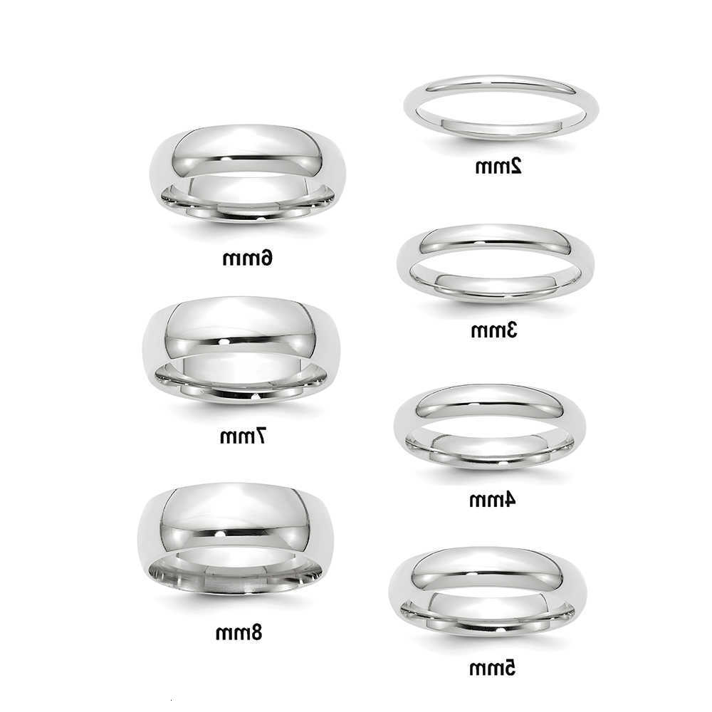 Classic Band Rings 8mm High Polished Stainless Steel Wedding Band Ring for Women Stackable Anniversary Jewelry Gift for WifeT260922