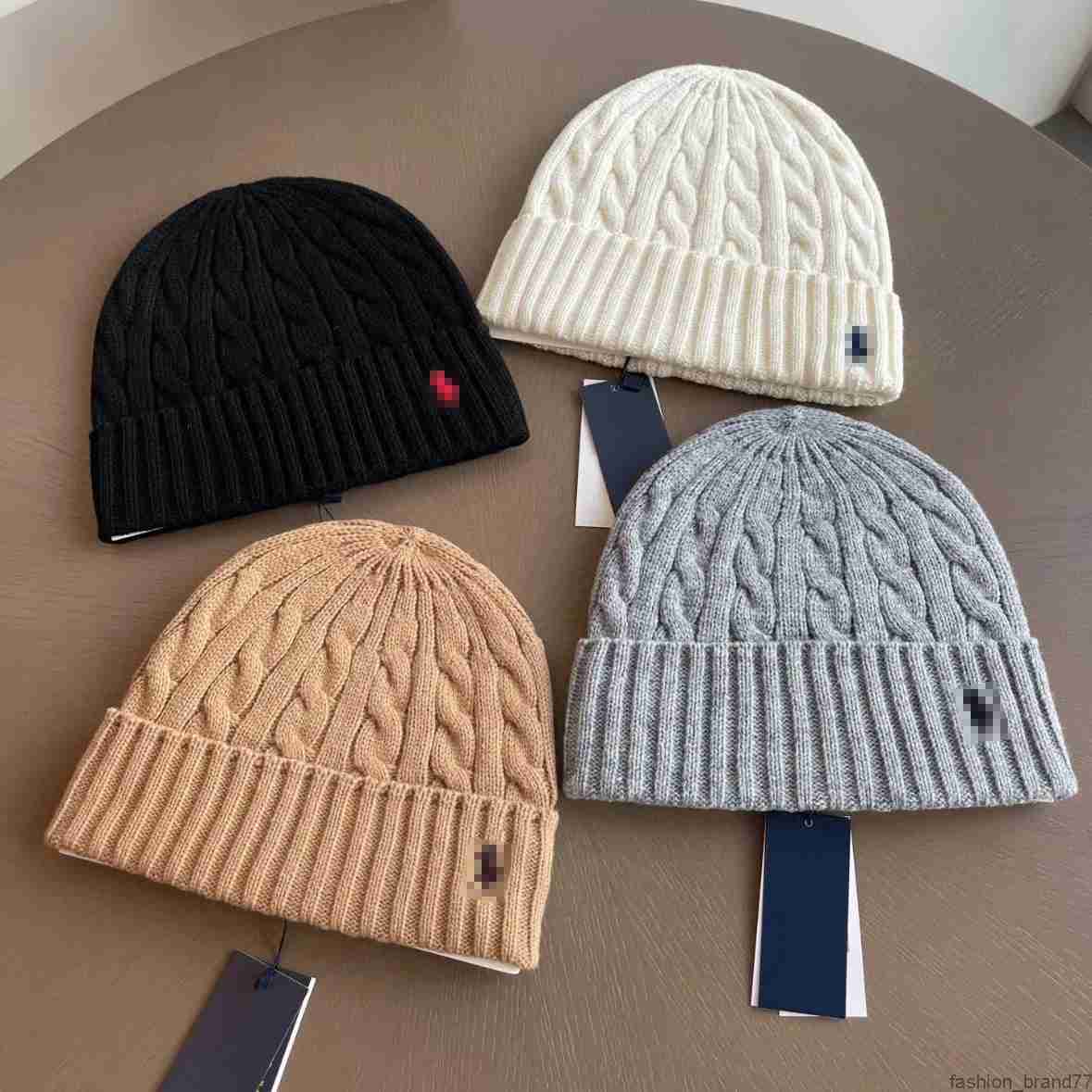 Designer beanies Fashion autumn Unisex winter beanie hats men and women universal knitted cap autumn wool outdoor warm Luxury POLO skull caps casque