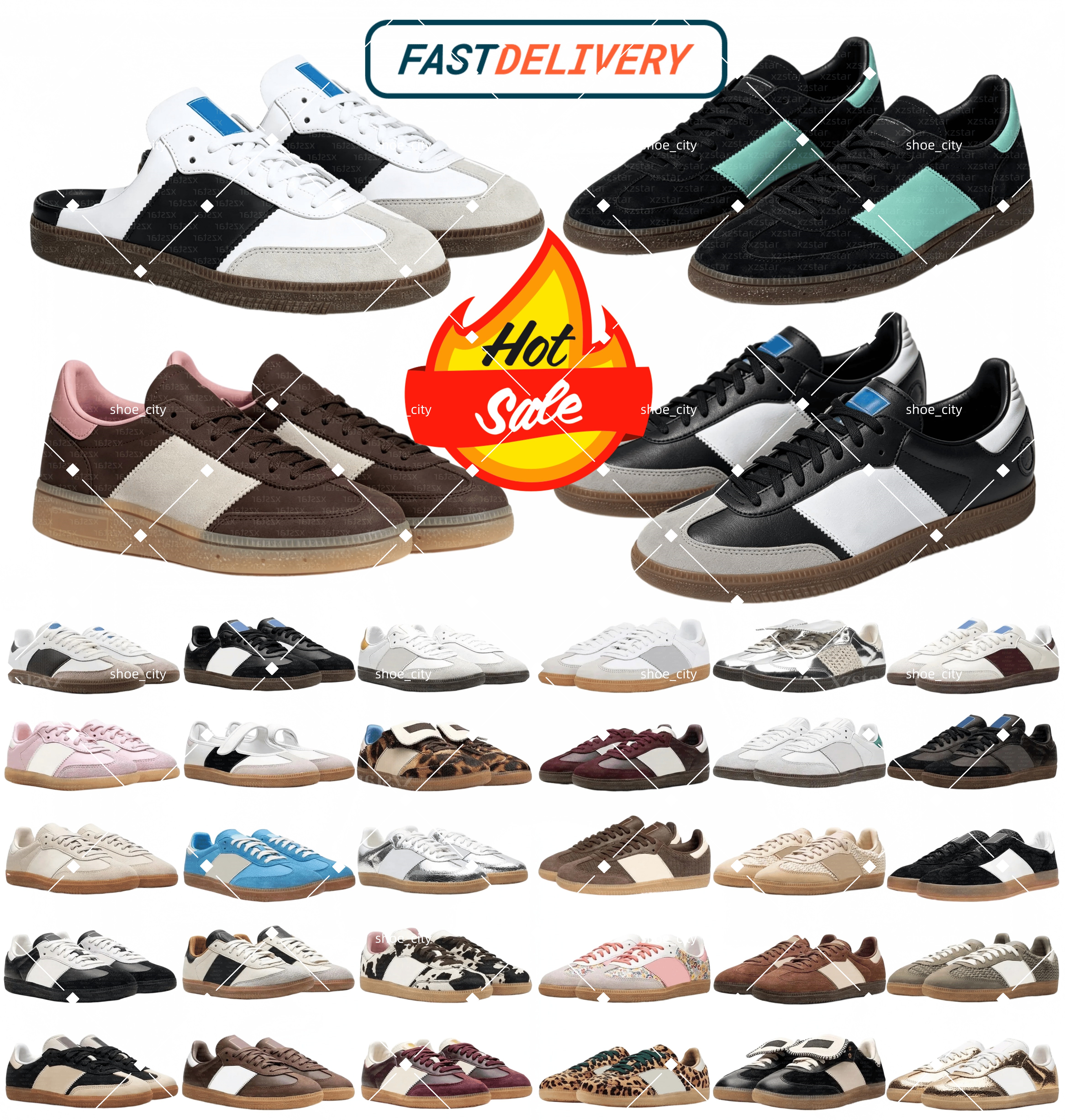 designer trainers 00s men women campus Chunky Retro sneakers leather suede Y2K Flat black gum grey skate sports casual shoes 36-45 popular