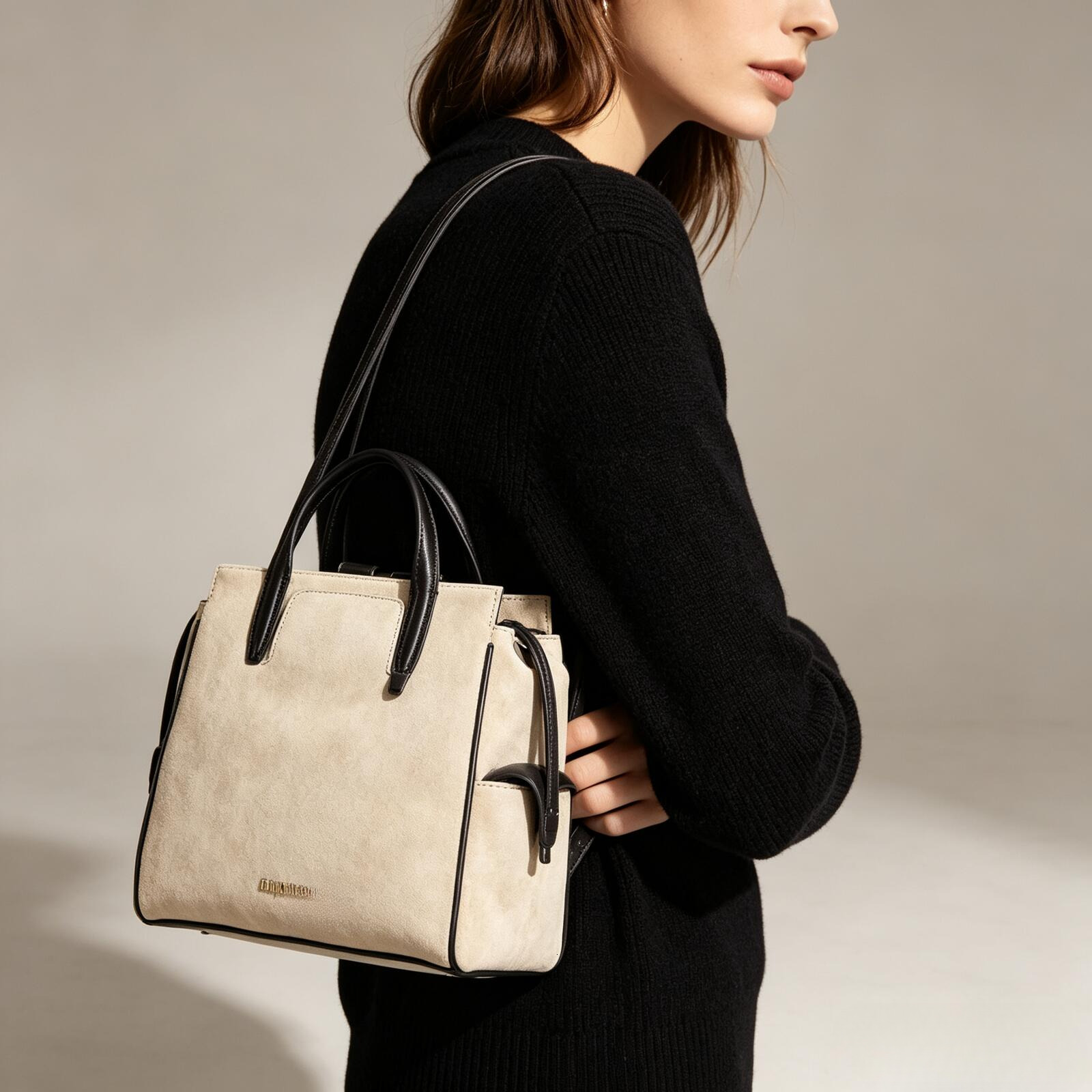 designer bag women's 2026 new high end niche large capacity suede backpack handbag Designer Bags 2026 Trends d6a