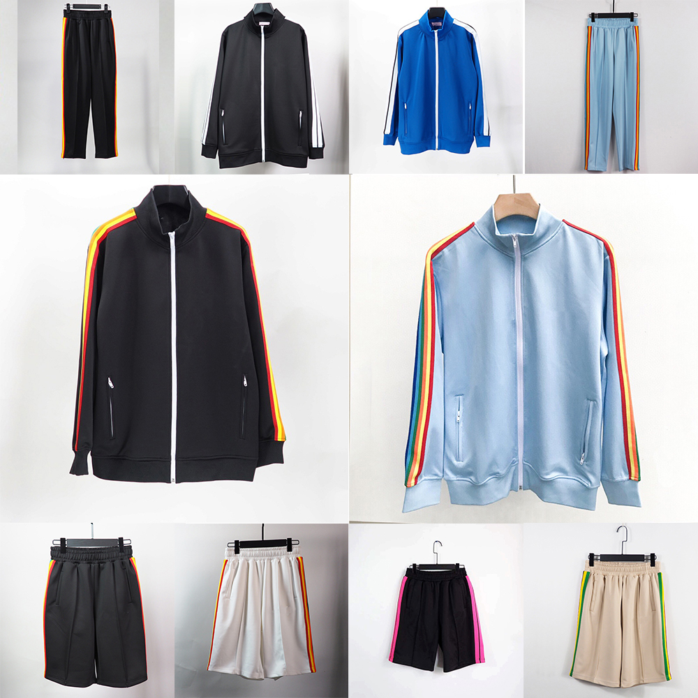 Mens Tracksuit Designer Classic Zip Up Jackets And Sweatpants Striped Running Jogging Sports Wear Free Combination Track Suit Pants Clothes Set
