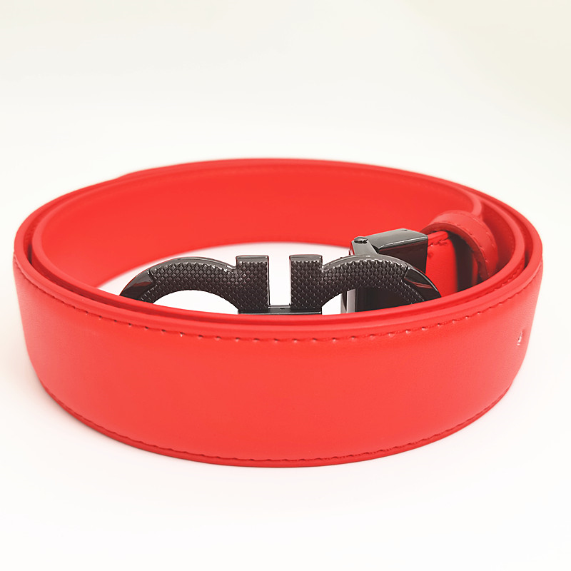 Belts for Men Designer Belt Women 3.5cm Width Solid Leather Belts Gold Silver Buckle Brand Belt High Quality Woman and Man Waistband Belt Bb Simon B