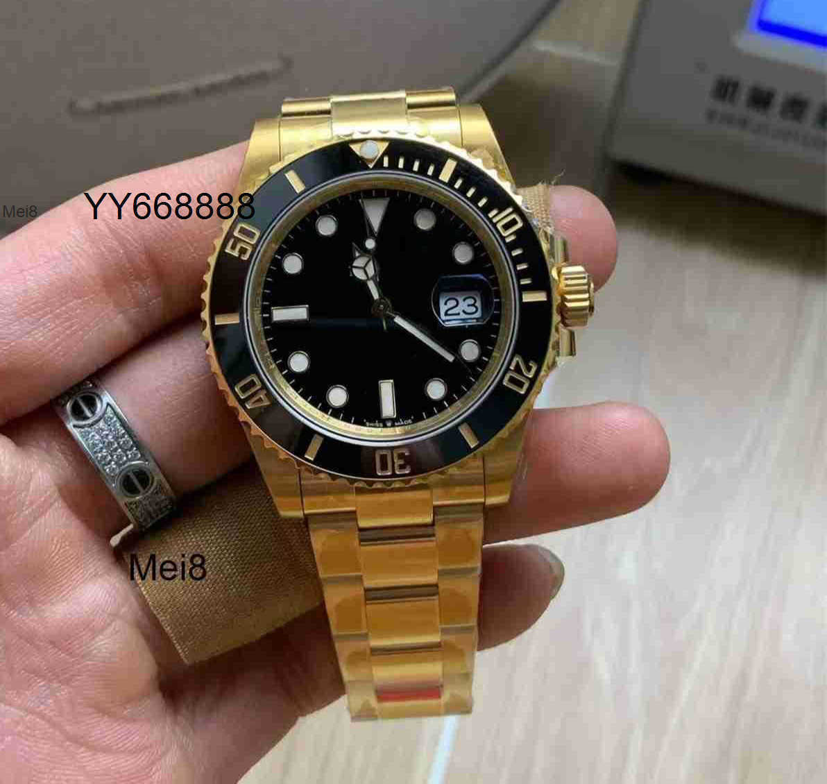 Watches Luxury watch Automatic watches Men VS Factory Rle Mechanical watches diameter 41mm 3235movement Ceramic bezel Sapphire mirror 904L refined s