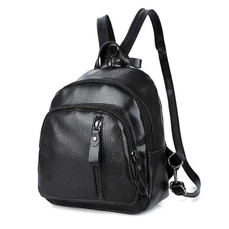 Fashion Backpack Backpack Style Mini Versatile Waterproof Soft Leather Backpack Korean-style Zipper Small Backpack Convertible Shoulder Bag H260922