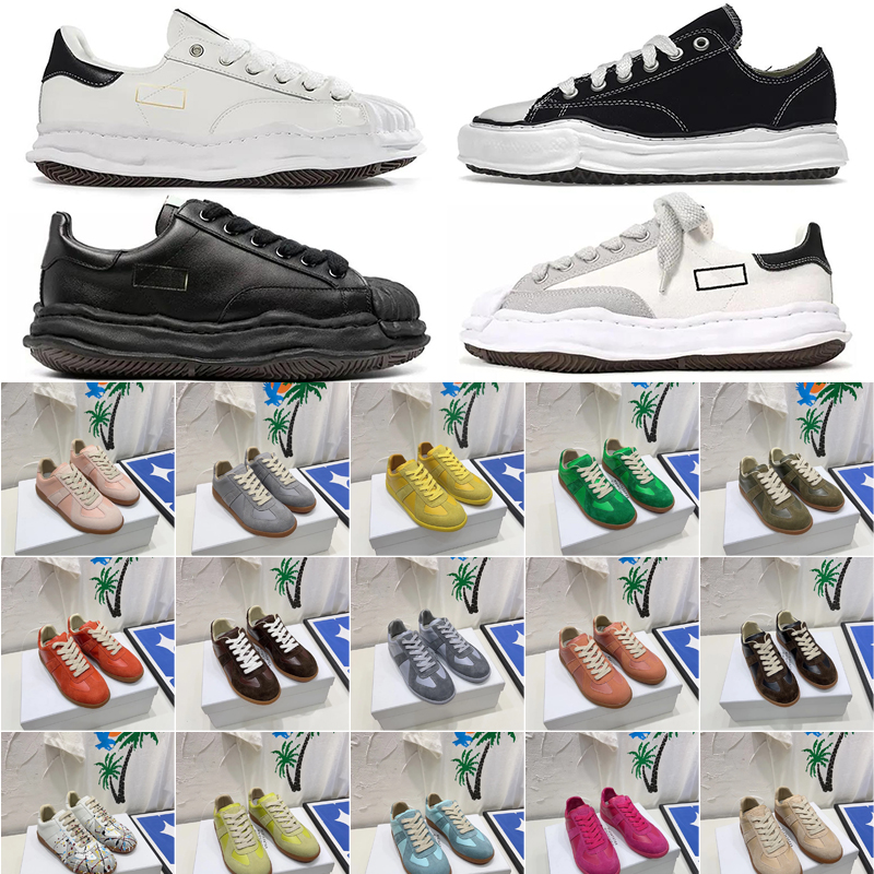 Designer Peterson mm6 Canvas Mastermind Shoes Men Women New Casual Dissoed Low Natural Hank Blue Purple Green Black Sneakers with box 36-45