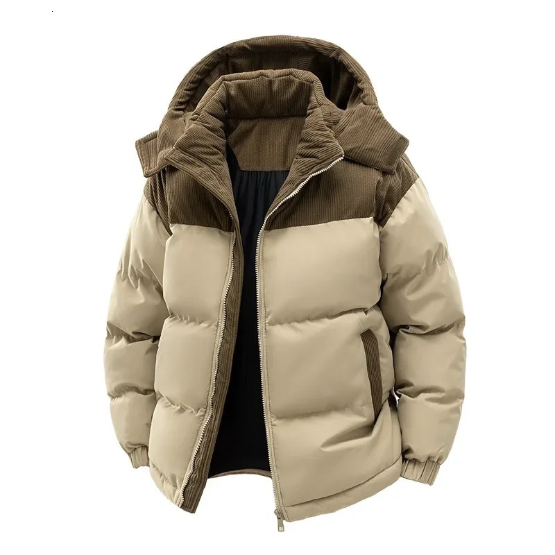 Fashion Men Hooded Winter Coats Casual Down Jackets Quality Male Thicker Warm Parkas Couple Puffer Size 3XL 260922