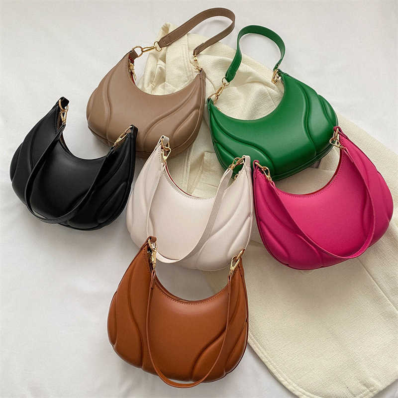 Body Solid Color Cross Saddle Bag High Quality Leather Shoulder Bags For Women Simple Ladies Crossbody Handbag H260922