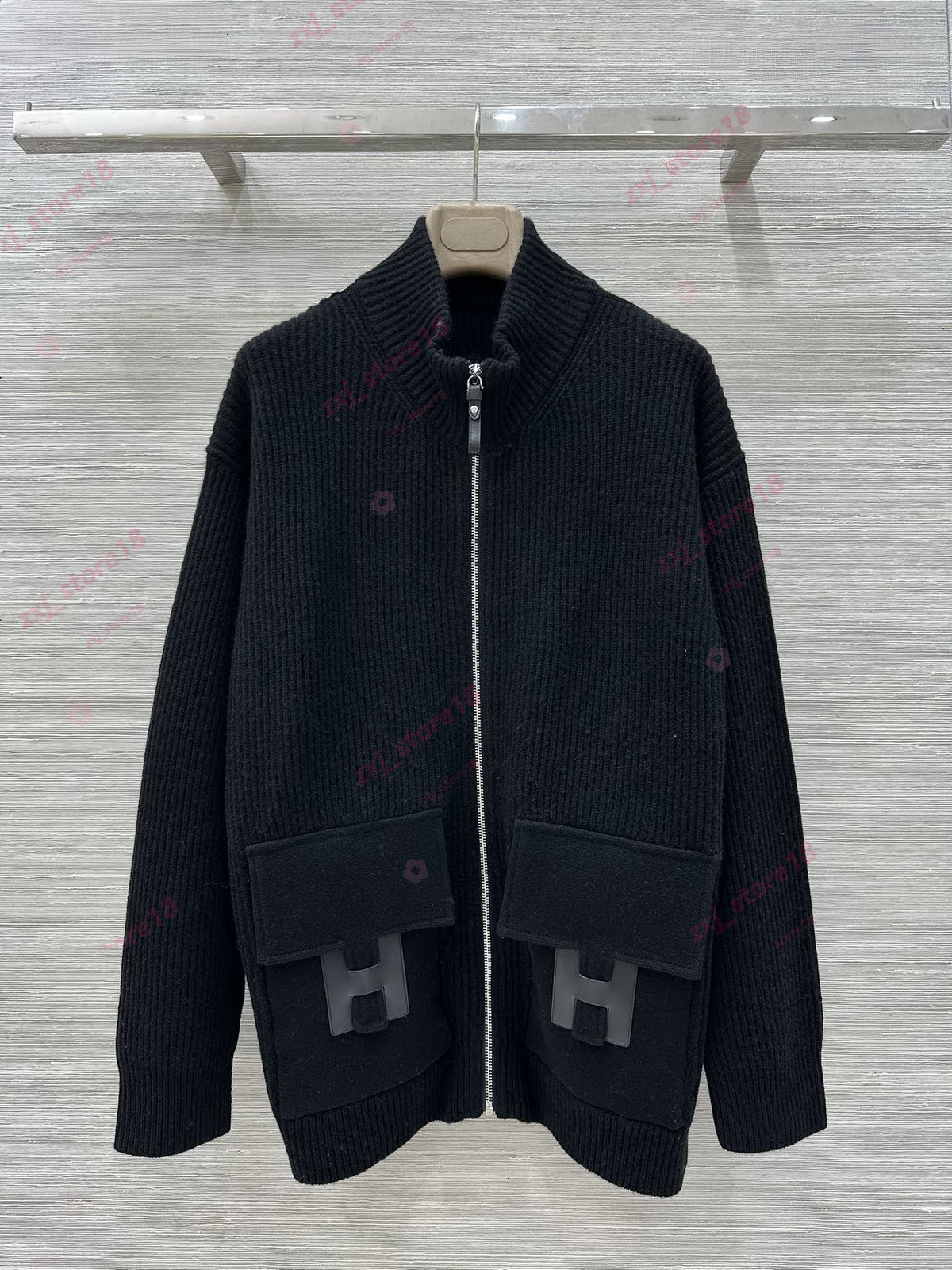 Hermrse Hoodie Women's Sweaters 26Ss Designer Fashion Hoodie Cardigan Sweater Men Women Cardigans H Knitted Jacket Coat Hermrse Pullover Sweate