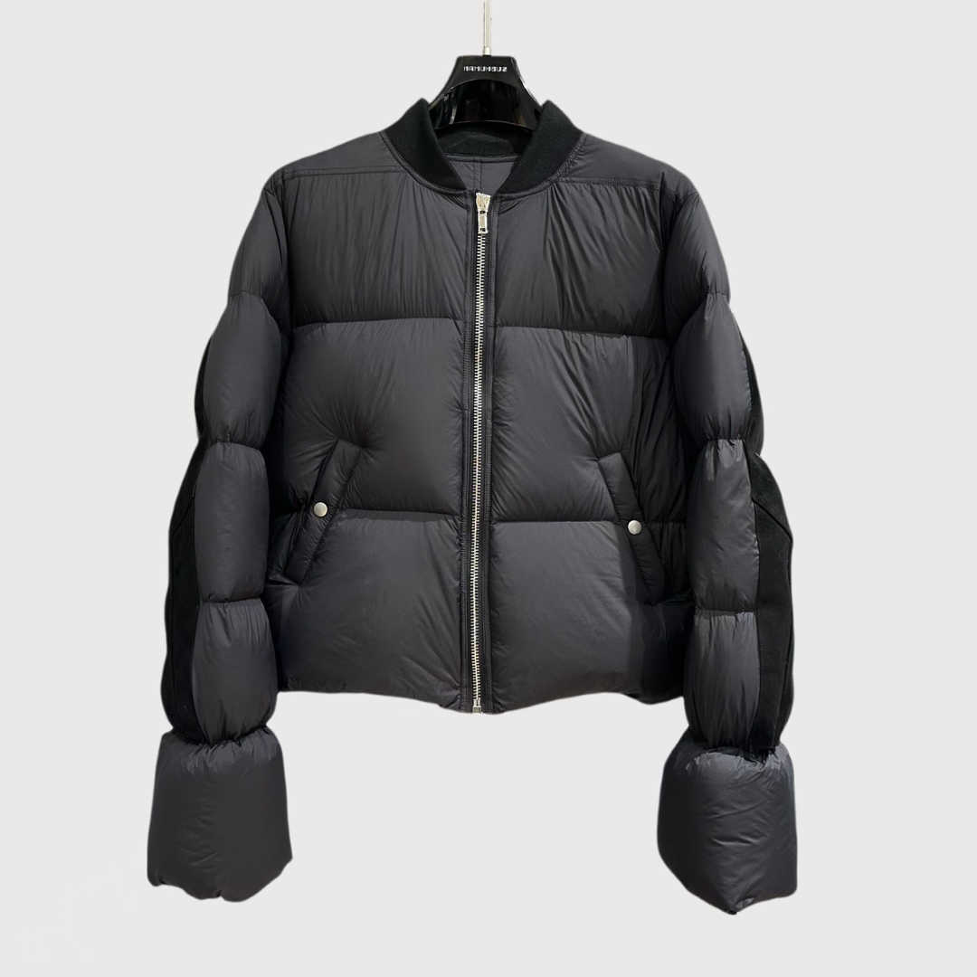 Down Parkas Owen Seak Men's Men Down Coats Jackets Gothic High Street Women Clothing Oversized Winter Dust Windbreaker Black Snow Jackets C2609
