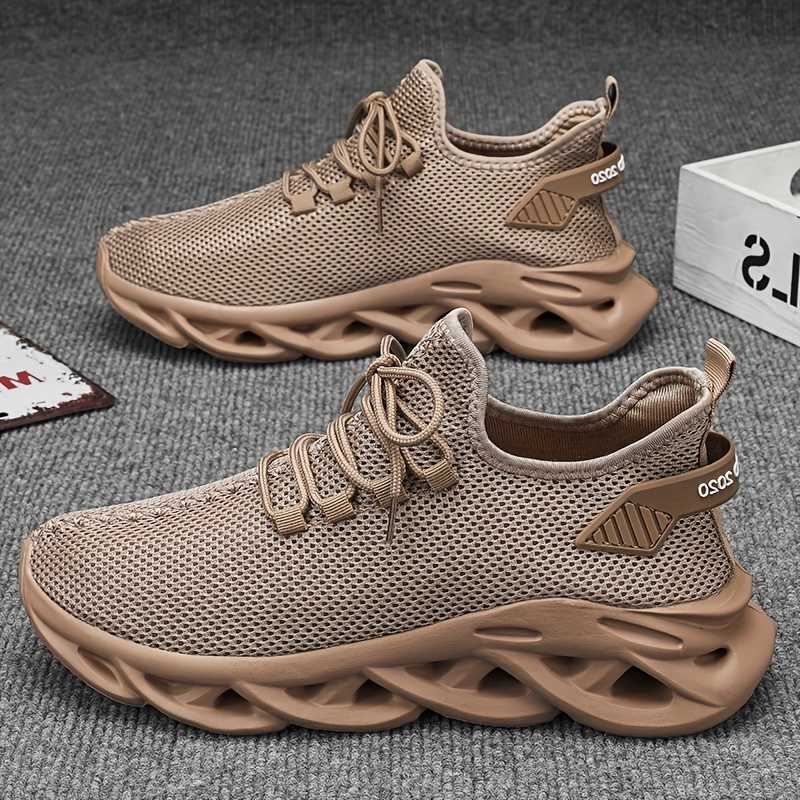 Shoes Men Casual Sports Casual Shoes Breathable Lightweight Sneakers Outdoor Mesh Black Running Shoes Athletic Jogging Tennis Walking Shoes D260922